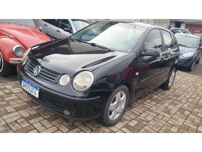 VOLKSWAGEN - POLO - 2003/2003 - Preta - R$ 24.900,00