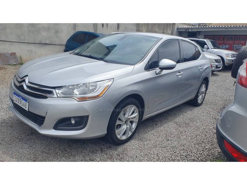 CITROËN - C4 LOUNGE - 2014/2015 - Prata - R$ 49.999,00