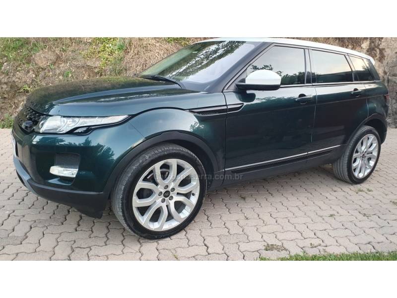 LAND ROVER - RANGE ROVER EVOQUE - 2014/2015 - Verde - R$ 129.999,00