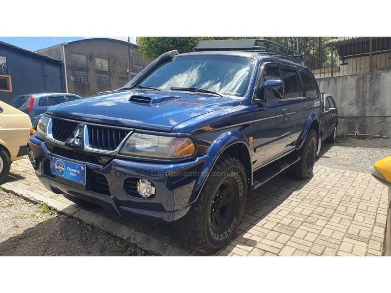 MITSUBISHI - PAJERO - 2000/2001 - Azul - R$ 49.999,00