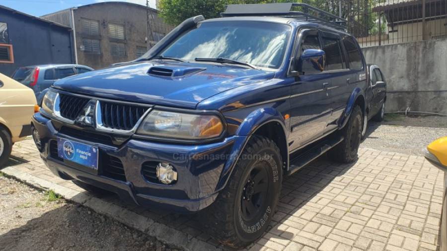 MITSUBISHI - PAJERO - 2000/2001 - Azul - R$ 49.999,00