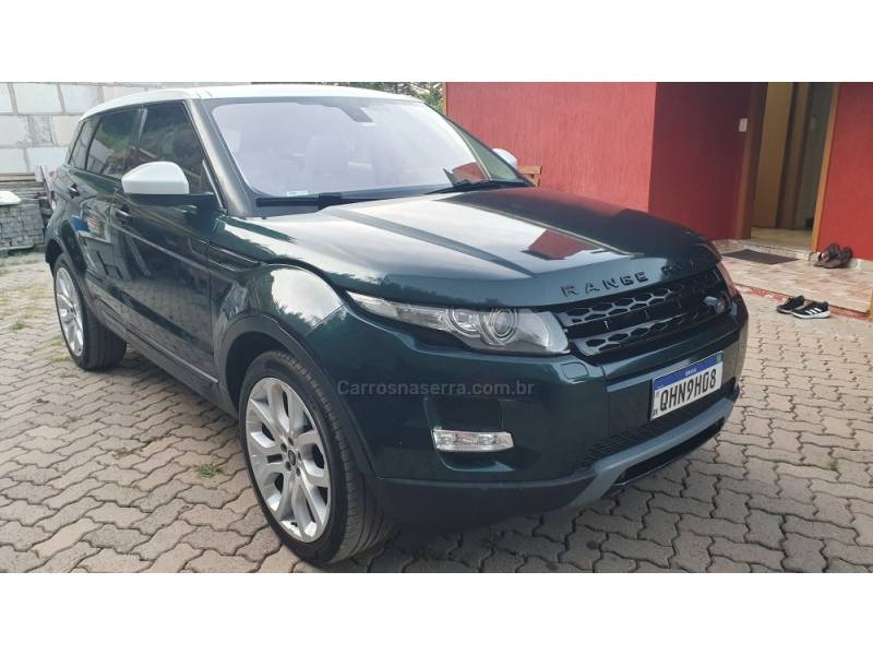 LAND ROVER - RANGE ROVER EVOQUE - 2014/2015 - Verde - R$ 129.999,00
